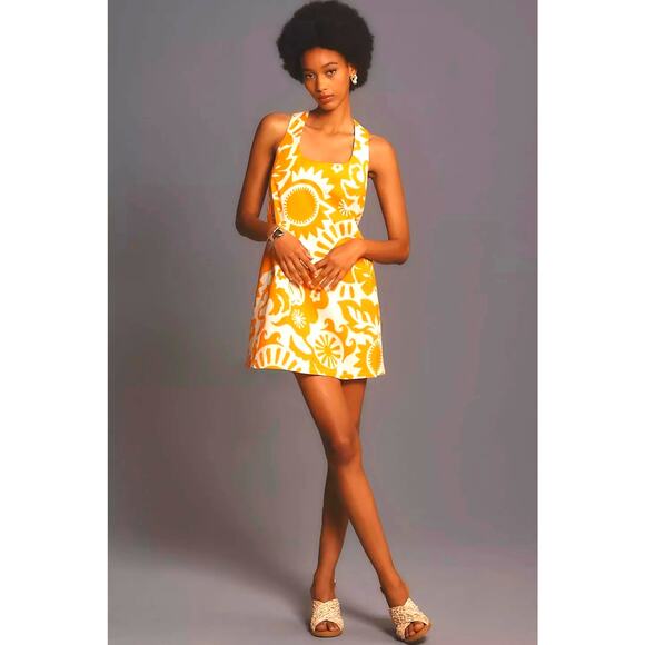 NWT Anthropologie Corey Lynn Calter Sleeveless Scoop-Neck Mini Dress $178 MEDIUM - Picture 1 of 3